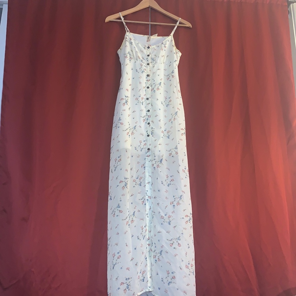Floral maxi dress